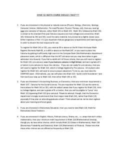 Microsoft Word - Final Math Advising Document Fall 2011