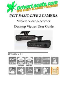 UCIT Basic-Live 2 Camera Desktop Viewer User Guide