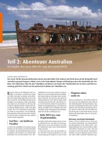 Mit dem Camcorder auf Reisen  Teil 2: Abenteuer Australien Im Gepäck den Sony HDR-FX7 und den Canon HV10  von Peter Schurte und Nicole Kunz