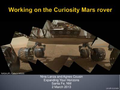 The Mars Science Laboratory rover mission