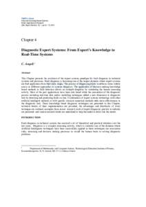 TMRF e-Book Advanced Knowledge Based Systems: Model, Applications & Research (Eds. Sajja & Akerkar), Vol. 1, pp 50 – 73, 2010  Chapter 4