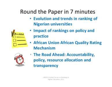 Microsoft PowerPoint - Okebukola-UNESCO-2011-Ranking