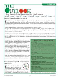 March[removed]The Outlook Newsletter