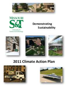 Demonstrating Sustainability 2011 Climate Action Plan  Submitted to: