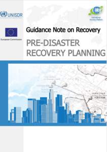 GUIDANCE NOTE ON RECOVERY: PRE-DISASTER RECOVERY PLANNING Executive Summary In the aftermath of a disaster, time is a valuable, yet extremely limited resource. Recovery decision-makers, planners and implementers face t