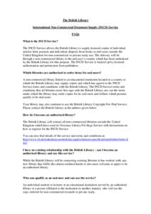 Microsoft Word - INCD FAQs  - revised 07 Jan 2013.doc