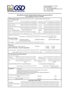 Stock market / Depository participant / Identity document / Security / Email / Computing