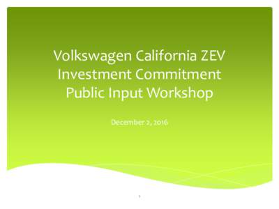 California ZEV investment Plan guiding principles and priorities