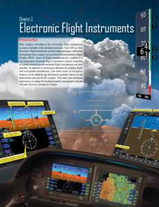 Chapter 2  Electronic Flight Instruments Introduction This chapter introduces the electronic flight instrument systems available with advanced avionics. You will see how