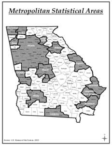 Metropolitan Statistical Areas Chattanooga Dade Catoosa Whitfield