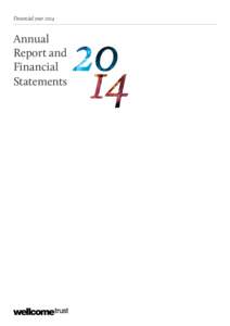 Financial year[removed]Annual Report and Financial Statements