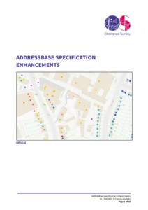 ADDRESSBASE SPECIFICATION ENHANCEMENTS Official  AddressBase specification enhancements