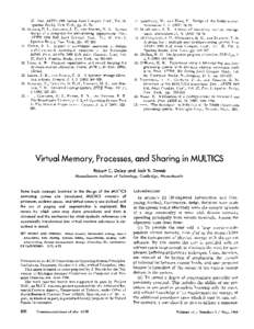 67. Proc. AFIPS 1966 Spring Joint Cornpnt. Conf., Vol. 28. Spartan Books, New York, ppGL<SER,E. L., COULEUn,J. F., AND OLIVER,G. A. System design of a computer for time-sharing applications. Proc. AFIPS 1965