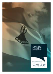 STANLIB Lesotho 01 Who is STANLIB Lesotho (Pty) Ltd?