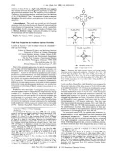 6928  J. Am. Chem. SOC.1992,114,intensity of mass 51 ion at a high C2H4/CH30Hratio suggests that ethylene molecules have the greater opportunity to react with