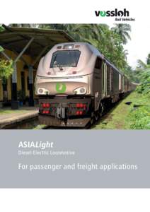 ASIALight Diesel-Electric Locomotive