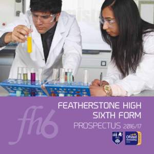 FEATHERSTONE HIGH SIXTH FORM FHS|2015