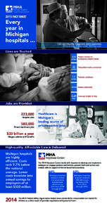 2015 Fact Sheet  Every year in Michigan hospitals ...