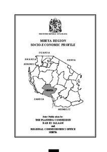 THE UNITED REPUBLIC OF TANZANIA  MBEYA REGION