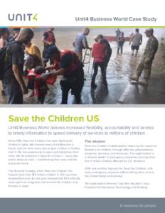 Unit4 Business World Case Study – Save the Children US