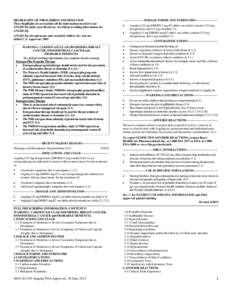 HIGHLIGHTS OF PRESCRIBING INFORMATION These highlights do not include all the information needed to use ANGELIQ safely and effectively. See full prescribing information for ANGELIQ. ANGELIQ (drospirenone and estradiol) t