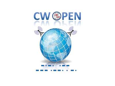 CW Open: Annual International CW Operating Event • • • •