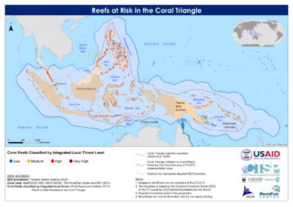 Reefs at Risk in the Coral Triangle  PACIFIC lip