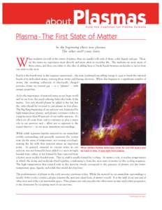 Astrophysics / Plasma / State of matter / Gas / Plasma weapon / Plasma stealth / Physics / Plasma physics / Matter