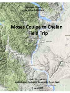 Ellensburg Chapter Ice Age Floods Institute Moses Coulee to Chelan Field Trip