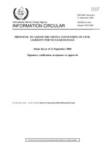 INFCIRC/566/Add.2 - Protocol to Amend the Vienna Convention on Civil Liability for Nuclear Damage