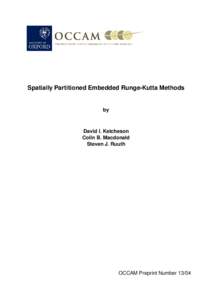 Runge–Kutta methods / Computational fluid dynamics / Partial differential equation / Upwind scheme / Courant–Friedrichs–Lewy condition / Numerical methods for ordinary differential equations / Dynamic errors of numerical methods of ODE discretization / Calculus / Mathematical analysis / Differential calculus