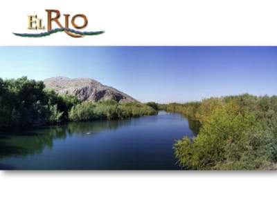 Gila River…  Drains 50,000 sq. mi. Gila River near AZ/NM border