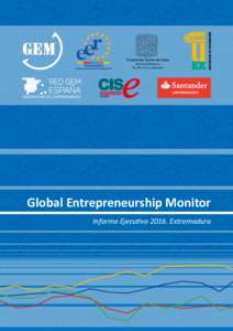 Global Entrepreneurship Monitor Informe EjecutivoExtremadura      