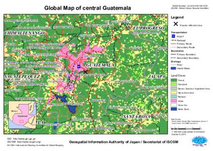 Global Map of central Guatemala SAN JOSE DEL GOLFO SAN JUAN SACATEPEQUEZ  CHIMALTENANGO