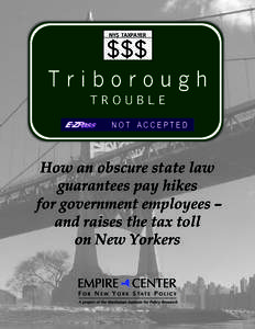 NYS TAXPAYER  $$$ TROUBLE  How an obscure state law