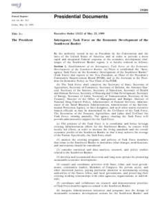 29201 Federal Register Presidential Documents  Vol. 64, No. 103