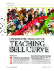 theme IDEA LABHOW PRINCIPALS CAN RESHAPE THE TEACHING BELL CURVE