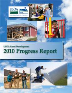 United States Department of Agriculture  USDA Rural Development 2010 Progress Report