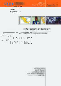 MESIA Impact Studies Report N o . 3  ces