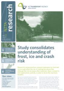 NZTA Research issue 12 - June 2011