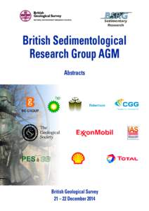 Sedimentary Research British Sedimentological Research Group AGM Abstracts