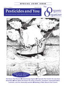 SPECIAL JOINT ISSUE Volume 17 , Number 4 Winter[removed]Pesticides and You