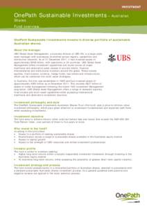 Microsoft Word - UBS_SustainableInvestmentsv3