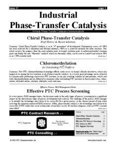 Phase-Transfer Catalysis Communications