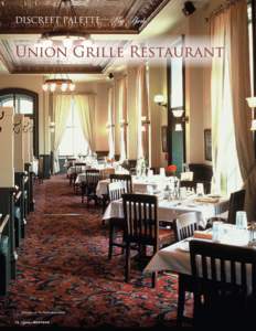 dISCREET pALETTE—Kay Bjork  Courtesy of The Grand Union Hotel 70