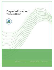 Depleted Uranium Technical Brief