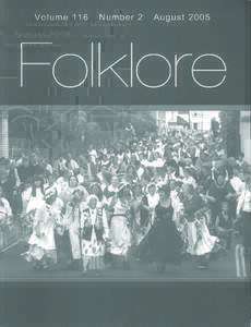 Folklore 116 (August 2005): 172–188  RESEARCH ARTICLE A Theory of Vernacular Rhetoric: The Case of the “Sinner’s Prayer” Online
