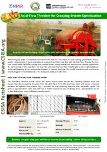 Agriculture / Food and drink / Crops / Harvest / Agricultural machinery / Thresher / Threshing / Rice / Cereal / Wheat / Threshers /  pedal powered / Threshing machine