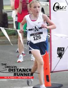Road Runners Club of America / Portland /  Oregon / Marathon / Eugene /  Oregon / Tom McCall / Athletics / Government of Oregon / Sports