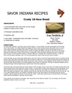 Microsoft Word - Savor Indiana Recipes - Side Dishes.doc